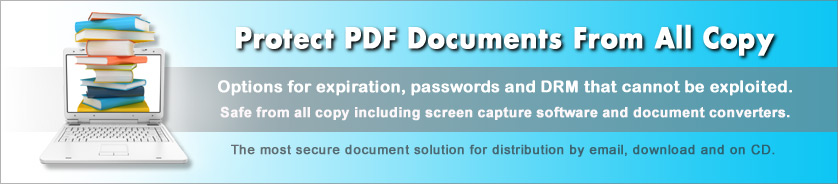 تأمين الحماية لمستندات PDF والكتب الإلكترونية من النسخ و الطباعة